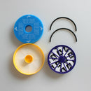 Washable Pre Motor Filter & Post Motor Allergy HEPA Filter with Seal Kit Fo