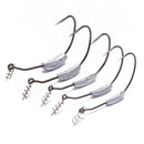 5Pcs/Set Crank Jig Head Hook 2/2.5/3/5.25/7g Fishing Lead Lure Hard Baits Hook "