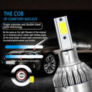 2pcs LED headlight bulb 72W 7600LM LED headlight conversion kit - 6000K Xen S9G6