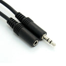 10ft 3.5mm 1/8" Stereo Audio Aux Headphone Cable Extension Cord Male to Fem