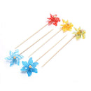 Mini Windmill Wind Spinner Home Garden Yard Decoration Kids Children ToysB Hn