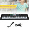 61 Keys Digital Electronic Piano Keyboard with 16 Tones 6Demo Songs Drum Kit 4