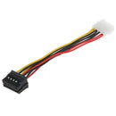4Pin IDE Molex to 2 Serial ATA SATA Y Splitter Hard Drive Power Supply Ca Gw