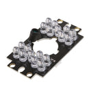 18 Led Infrared IR 90 Degrees Bulb Board 850nm For Surveillance