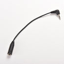 2.5mm Male Plug to 3.5mm Female Jack Stereo AUX Audio TRS Adapter ConverterJ.AU