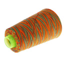 4 Rolls Polyester Cross Stitch Overlocking Sewing Accessories Durable Yellow