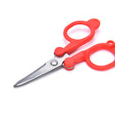 Comfortable folding small scissors stainless steel travel portable scissors SP
