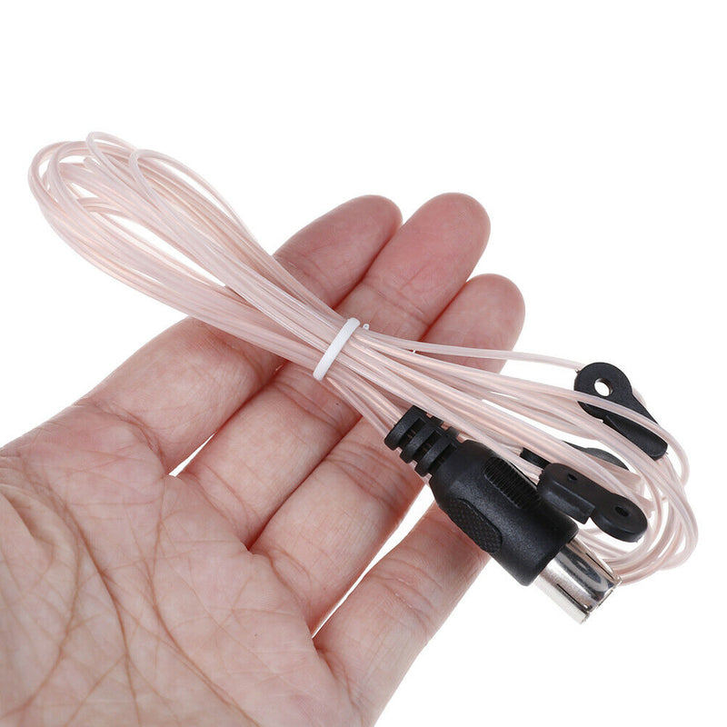 Dipole radio antenna aerial FM signal receiver male connector TV adapter 2M FT