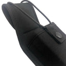 Universal Belt Walkie Talkie Case Holder Pouch Bag for Two Way Radio Black
