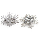 1X Stylish Elegant Christmas Snowflake Diamond Wedding Bridal Pin Brooches  P1Y7