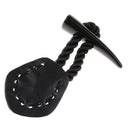 1 Set Retro Leather Horn Toggle Button Fastener Duffle Jackets Coats Clothes