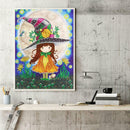5D DIY Special Shaped Diamond Painting Girl Cross Stitch Mosaic Kits Decor