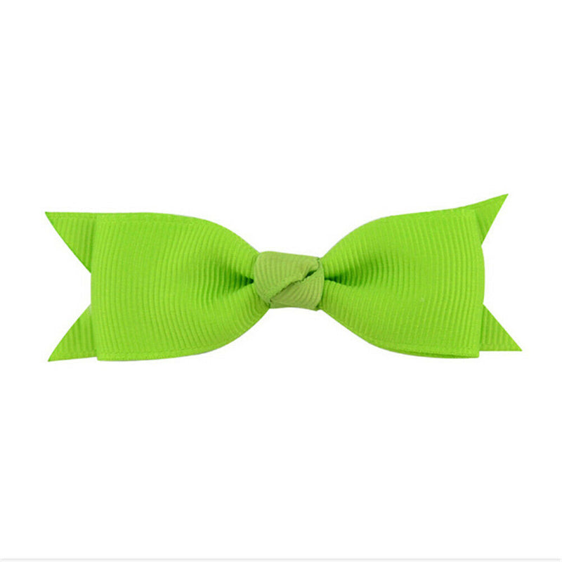 20 Pcs Baby Big Hair Bows Boutique Girls Alligator Clip Grosgrain Ribbon* LJ