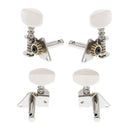 4 Pcs Sealed Gear Ukulele String Tuning Pegs Keys For Ukulele Uke Guitar