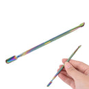 1PC Manicure Stainless Double-Head Cuticle Pusher Dead Skin Remover Nail Art  ME