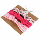 Baby Girls Tie Knot Headband Knitted Cloth Children Girls Elastic Hair Band