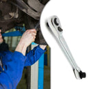 Mini 1/4" 72T Dual Head Square Ratchet Wrench Rods Best Screwdriver Hex Soc F0Y2