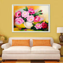 5D Peony Diamond Painting Embroidery DIY Craft Cross Stitch Home Decor Gift