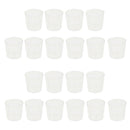 20pcs 20ml Plastic Lab Test Liquid Measuring Container Cups