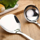 2x Chinese Soup Spoon Ladle Scoop Wok Spatula Household Heat Resistant Cookware
