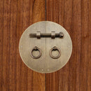 Brass Hardware Cabinet Door Face Plate Handle copper Pull Chinese Furnitu IJC