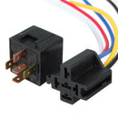 5pcs 12V 30/40 A Amp Car Auto Relay With Wiring Harness Socket New Automoti R4O4