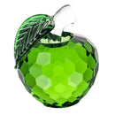 3-in-1 Crystal Apples Paperweight 4x5.5cm Christmas Eve Gift Xmas Ornament