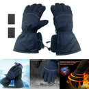 Motorcycle Electric Heated Gloves Touch Screen Winter Hand Warm Windproof No