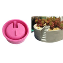 Silicone Mold Succulent Plant Pot Cement Plaster Gypsum Clay Wax Soap Mould