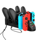 Ipega 6 in 1 for Nintendo Switch Charger Joy-Con Left and Right Handle Swit