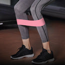 Fitness Yoga Workout Squats Training Hip Loop Resistance Bands (Pink 0.7)