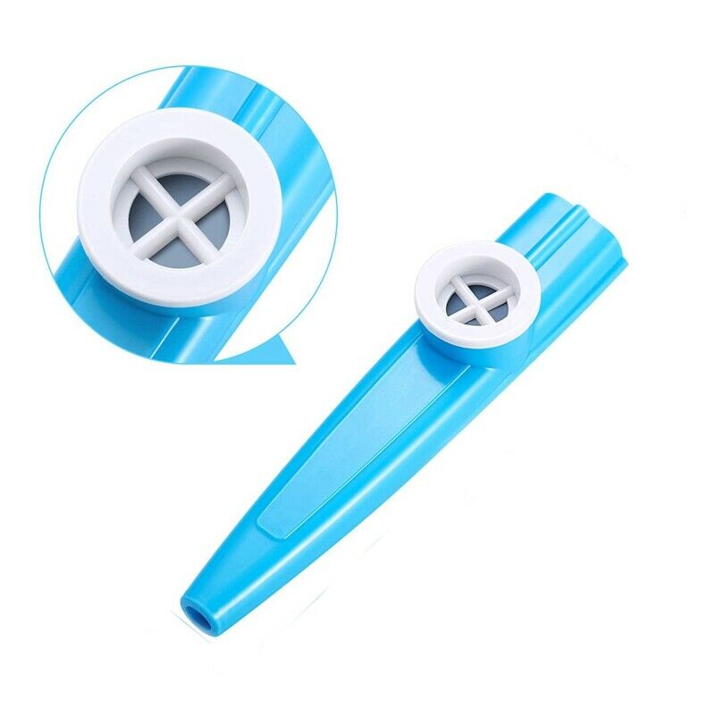 24 Pieces Plastic Kazoos 8 Colorful Kazoo Musical Instrument, Good Companio A8O7