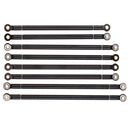 1/10 Remote Control Truck Steering Link Rods 313mm Wheelbase for Axial SCX10
