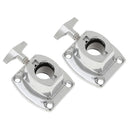 2PCS DRUM KIT HOLDER BASE PLATE TOM CYMBAL HOLDER
