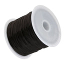 60M Salon Crystal Elastic String for Hair Thread Making Weaving Wig Black 5x