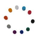 40pcs Multi Color Aluminum Car Tire Valve Stem Caps Tyre Valve Dust Covers