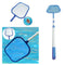 Easy Use Swimming Pool Leaf Skimmer Net With Pole Koi Ponds Spa Hot Tub Tool
