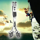 Multi Tool Stainless EDC Gear Money Clip Belt Hanger Pocket New~ Keychain H U2B7