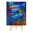 24 Pack Mini Wood Display Easel Wood Easels Set For Paintings Craft Small A R1Y2