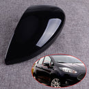 Right Gloss Black Wing Mirror Cover ABS Fit for Ford Fiesta MK7 2008-2017