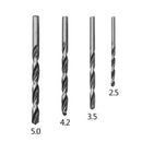 9pc T-Wrench Hand Screw Thread M3-M6 Taps Reamer Taper Set Twist Drill B MSB