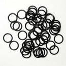100pcs 12mm O Rings Bra Strap Adjuster + 100 x 10mm Fig 8 Bra Strap Adjuster