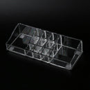 Clear Acrylic Cosmetic Organiser Lipstick Brush Holder Makeup Storage Case