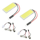 36LED 12V DC SMD COB Car Festoon Interior Roof Dome Light Bulbs Xenon White