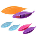Set of 2pcs Plastic Tatting Shuttle Needlecraft Tool for Hand Lace Making Craft