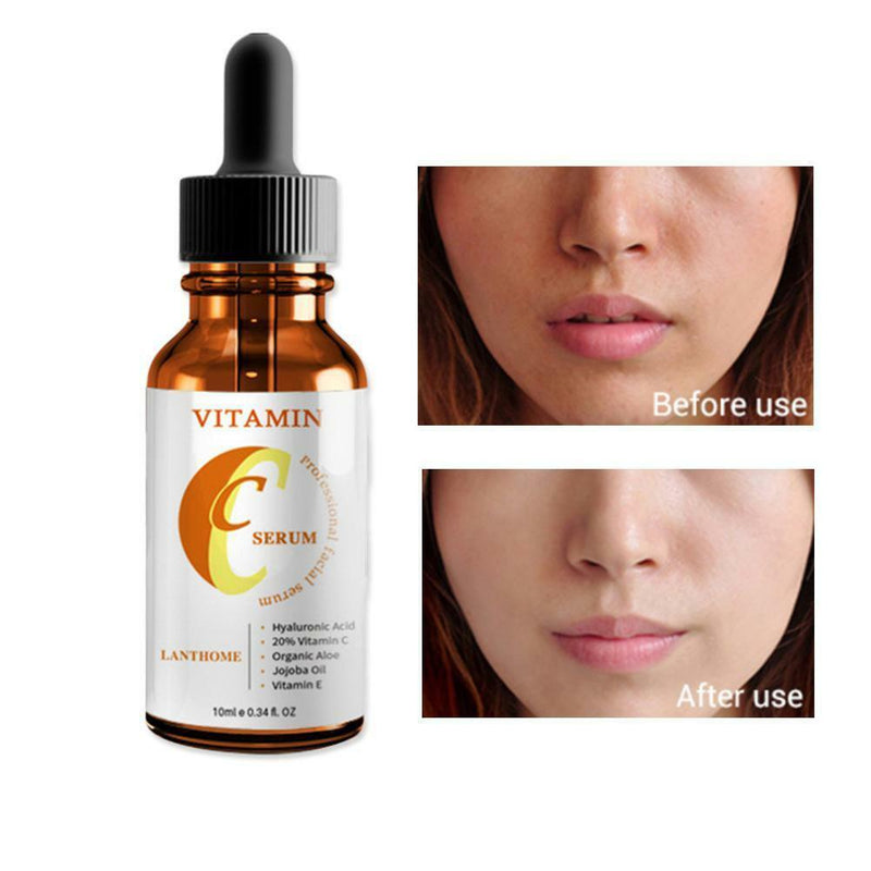 Advanced Vitamin C Serum Hyaluronic Acid, Aloe Vera, Argan Oil & Vitamin E V5R4