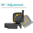 720P Webcam w/ Privacy Cover Built-in Microphone USB Plug N Play Web Camera