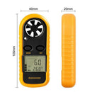 Gm816 Digital Handheld Anemometer, Pocket Digital Anemometer With Lcd Displ