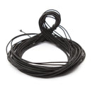10m Real Black Elastic Thread Cord for Necklace Bracelet Craft String DIY 1.5mm
