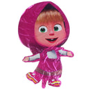 77*47cm Masha styling Balloon lovely Girl Aluminum Balloon Birthday Party Decor